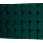 Green Deep Button Chesterfield Headboard