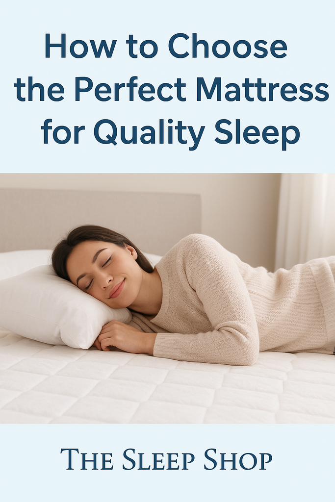 How to Choose the Perfect Mattress for Quality Sleep