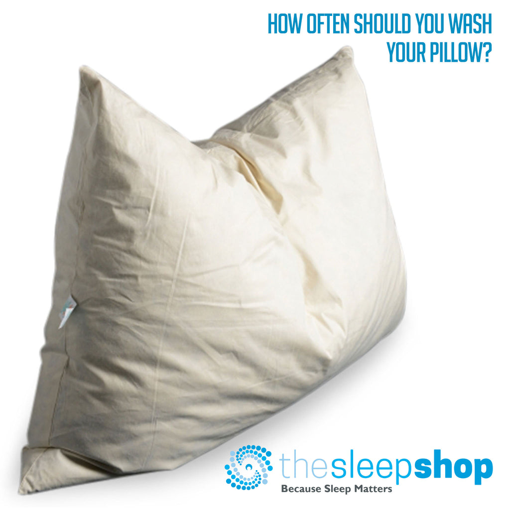 How often should you wash your pillow?