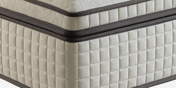 Close-up of Everest Mattress soft knitted fabric surface
